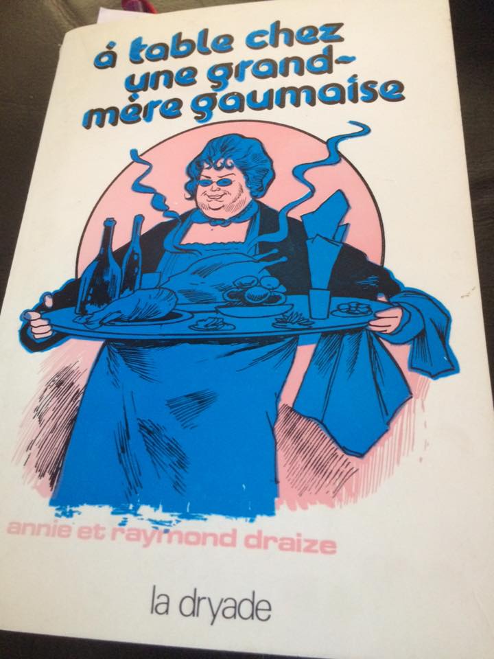 a table chez une grand mère gaumaise
