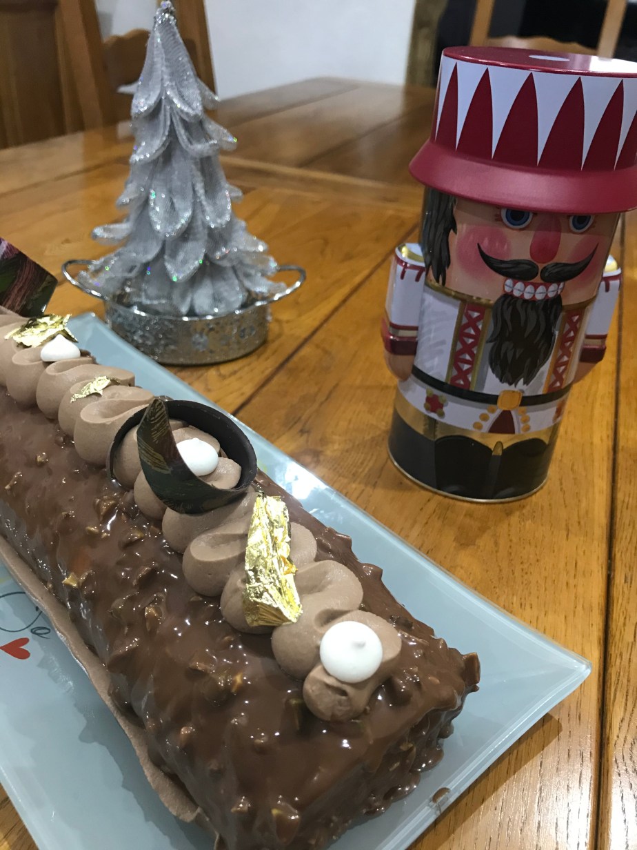 Bûche de Noël roulée,&nbsp;rapide